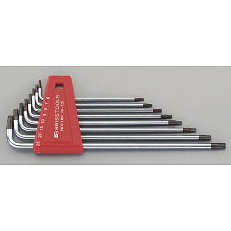 EA573MJ-108 T6-T25/8本組 [Bore Torx]キーレンチ 1個 エスコ 【通販モノタロウ】