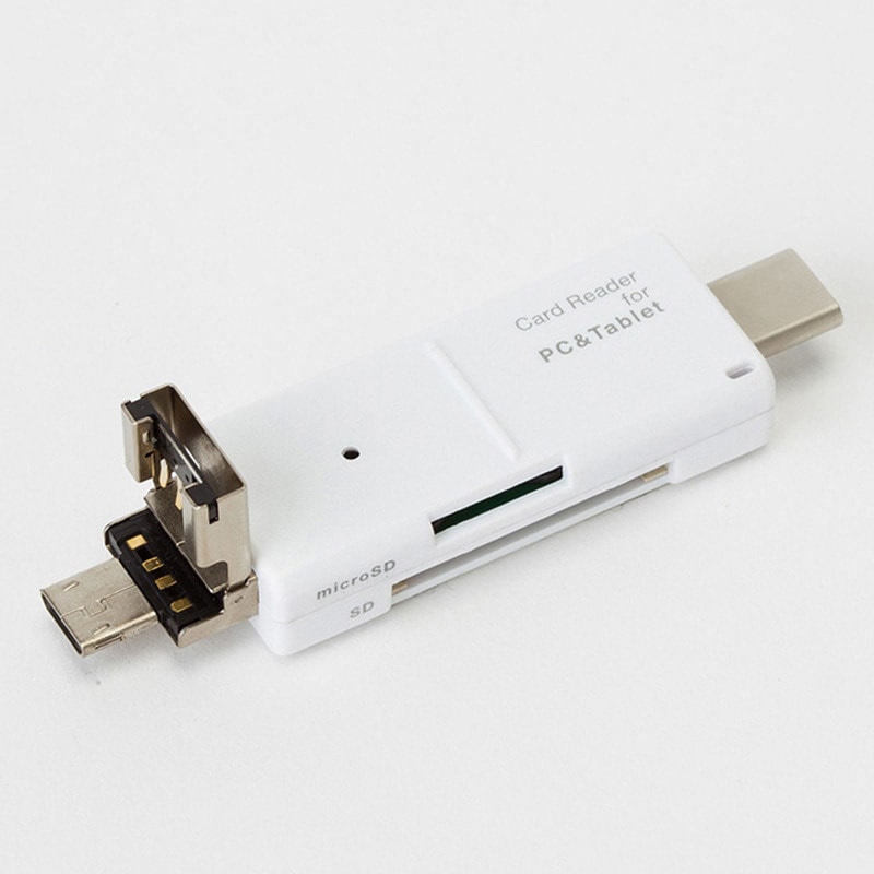 CRW-TCMSD72W C&MicroB&A SDカードリーダー ナカバヤシ ホワイト色 CRW 