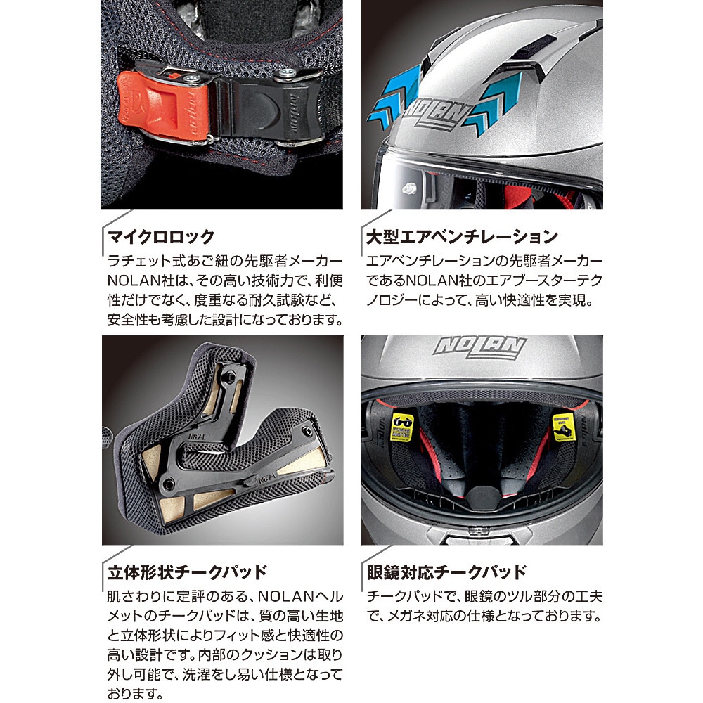 99303 NOLAN N87 メランドリ イタリー/78 1個 NOLAN 【通販