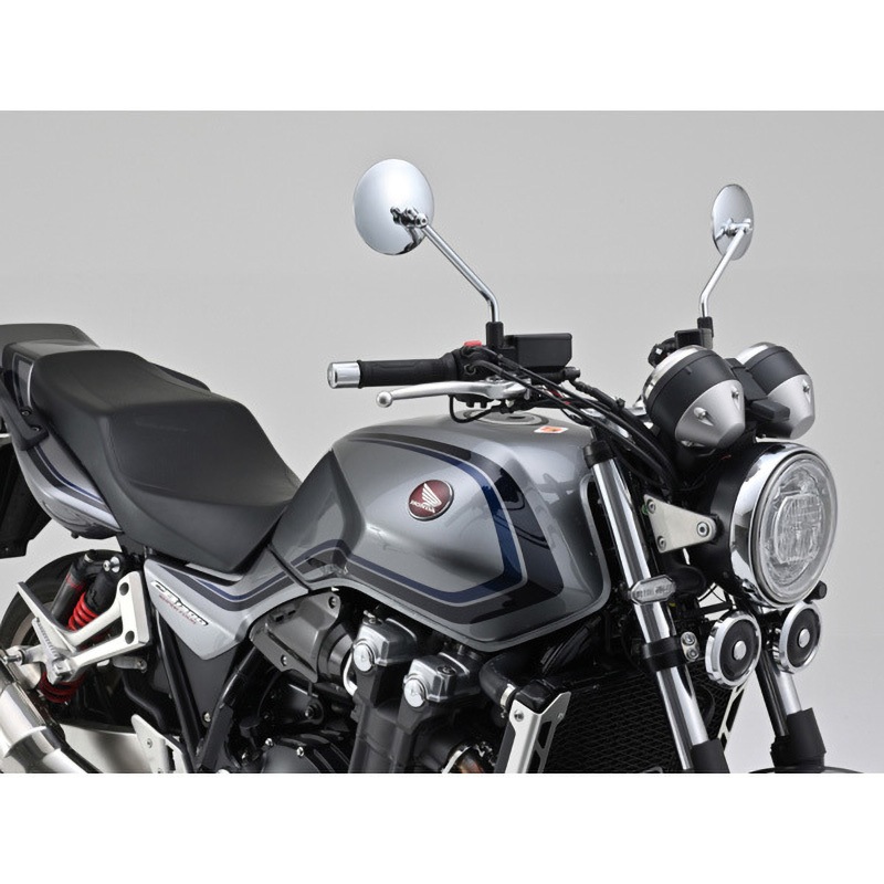 98793 ハイビジミラー ROUND DAYTONA(デイトナ) M10正ネジ 新