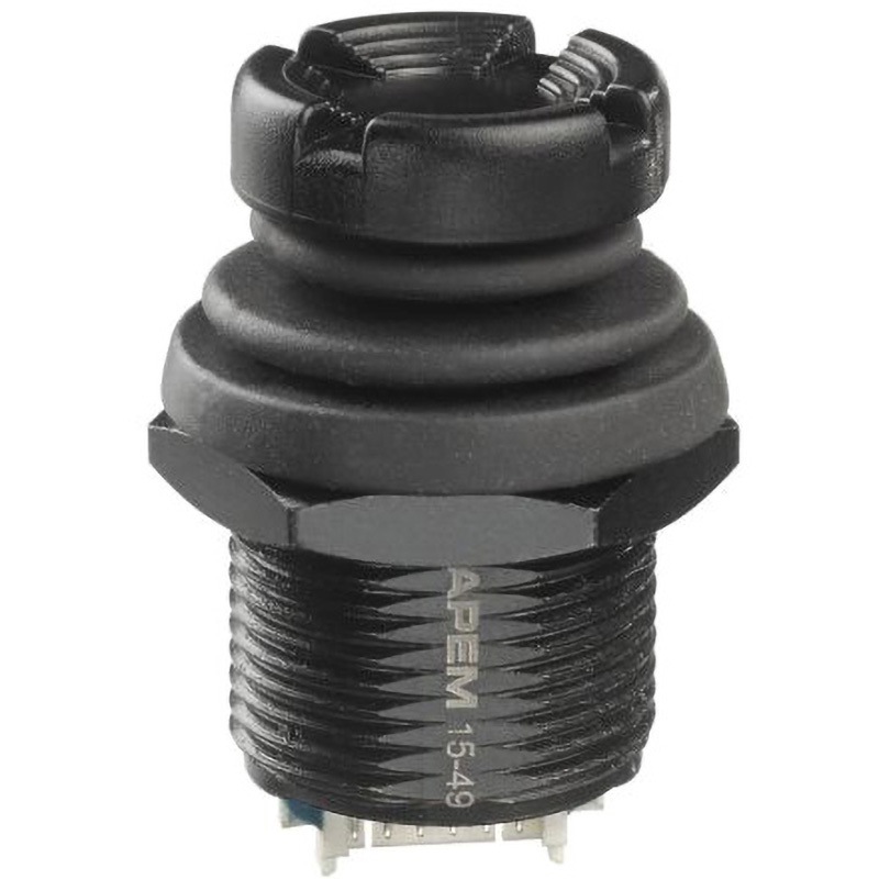 NVH1D1C1CP2S Apem サムスティック 3軸 APEM 6PST 50mA IP67， IP69K 20,334円
