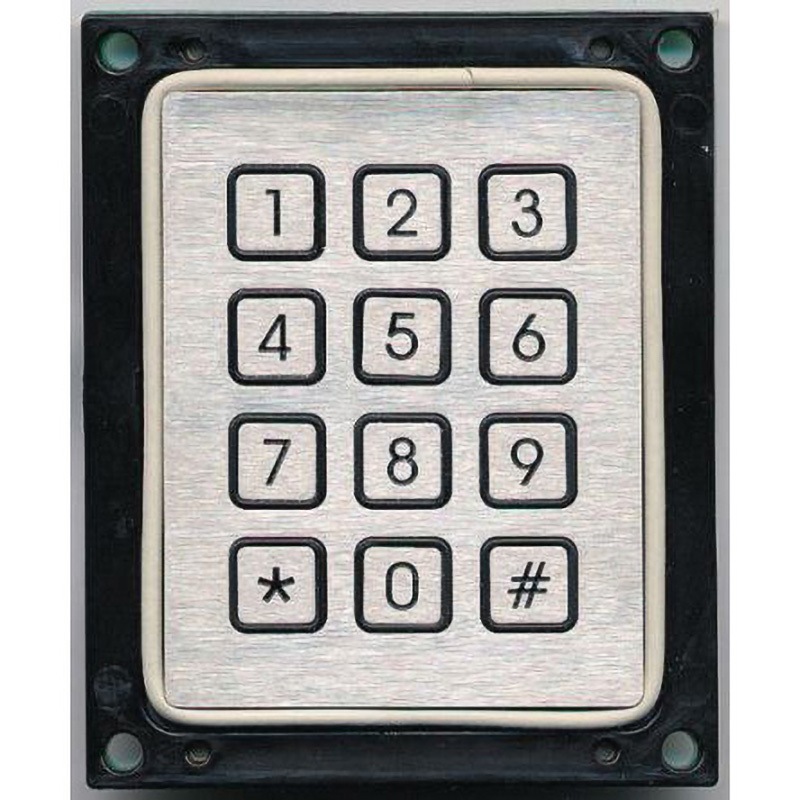 T8P0120010001 Apem ステンレススチール製キーパッド APEM IP65