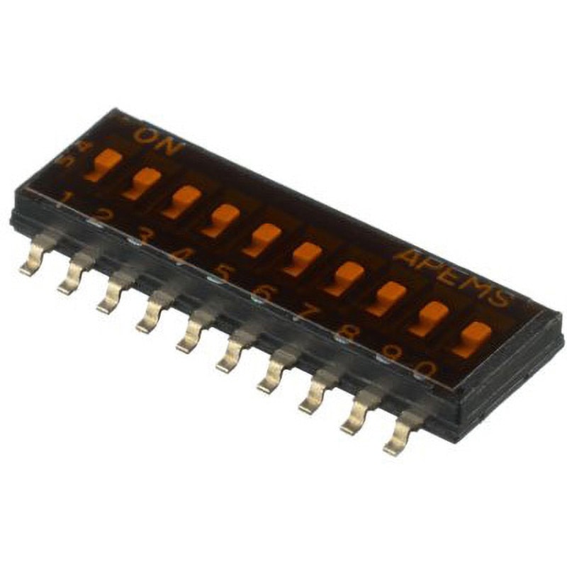 IKH1003000 Apem ディップスイッチ 埋込型アクチュエータスライド SPST APEM パッケージDIP 1セット(33個) IKH1003000