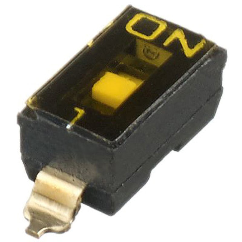 IKD0103000 Apem ディップスイッチ 埋込型アクチュエータスライド SPST APEM パッケージDIP 表面実装 ポジション1  1セット(130個) IKD0103000