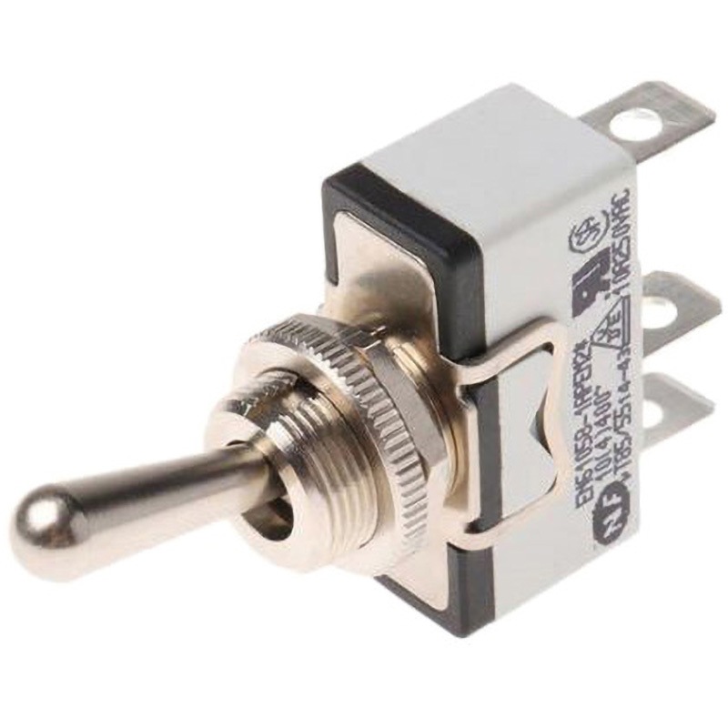 638H/2K Apem トグルスイッチ (オン)-オフーオン 単極単投(SPST) パネルマウント 5 A @ 25 V dc ハンダ端子 1個 APEM 【通販モノタロウ】