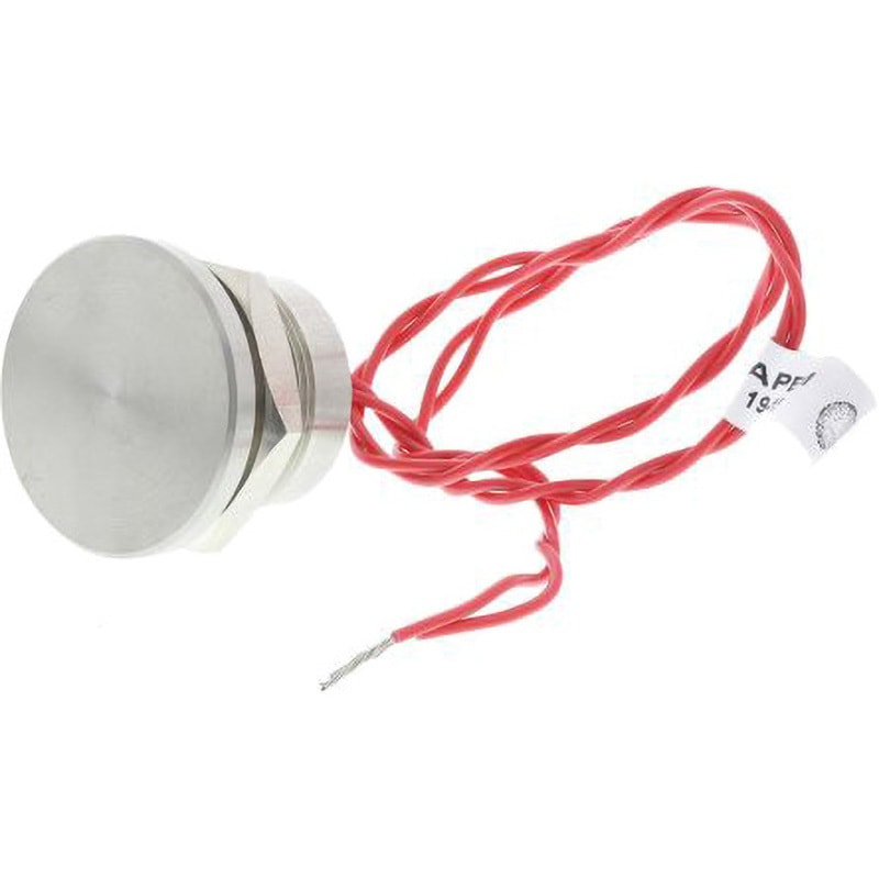 PBAR2AF9000 Apem ピエゾスイッチ (圧電スイッチ) APEM N コンタクト定格電流(mA):200@24Vdc IP68 ターミナルタイプWire Lead  1個 PBAR2AF9000