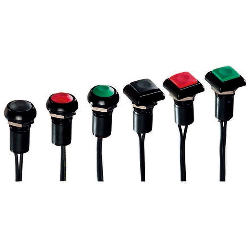 IPC3FAD9 Apem 押しボタンスイッチ 5 A @ 28 V dc モーメンタリ パネルマウント 1極オン / オフスイッチ APEM コンタクト定格電流(A):5@28Vdc  1個