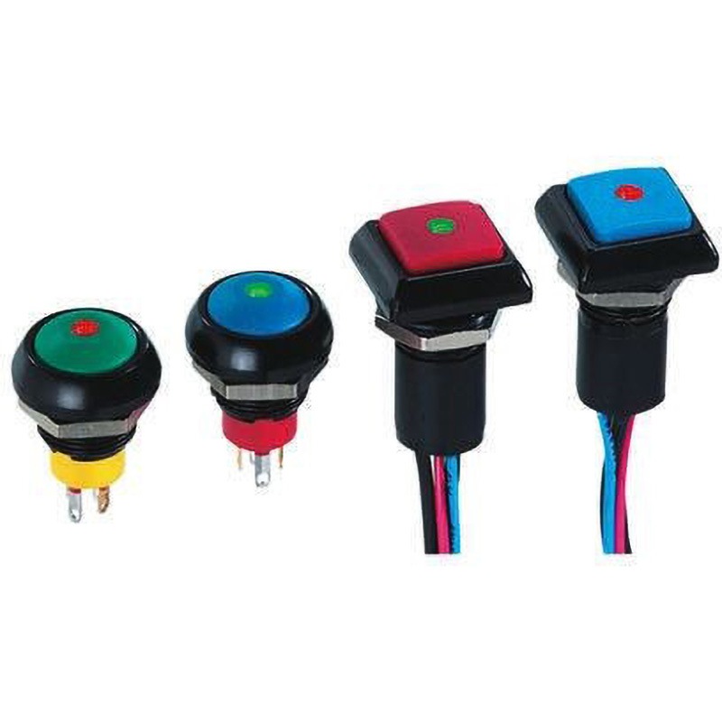 IPC3FAD2LOS Apem 押しボタンスイッチ 5 A @ 28 V dc モーメンタリ パネルマウント 赤 APEM プランジャー  1個 IPC3FAD2LOS 6,382円