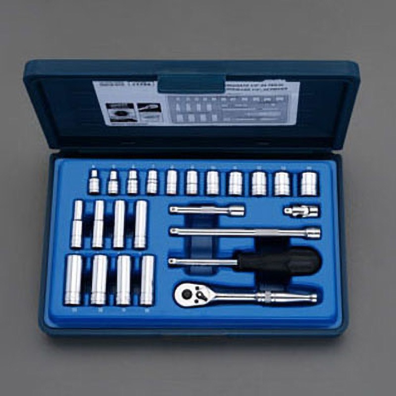 EA617CJ-1 1/4"sq ソケットレンチセット 1個 エスコ 【通販モノタロウ】