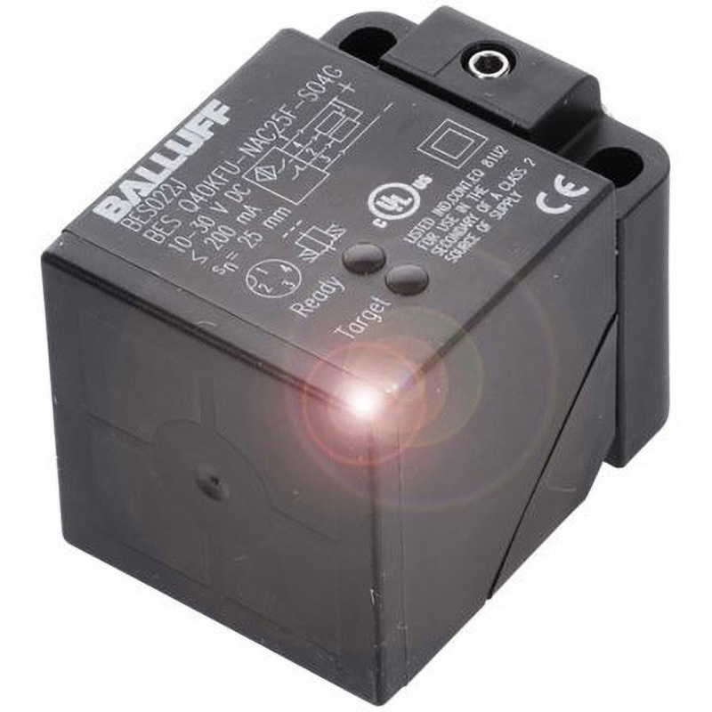 BES Q40KFU-PAC35E-S04G BALLUFF 誘導型センサ ブロック形  非埋込型 BALLUFF 出力方式PNP-NO/NC 電源電圧(V):10→30dc ターミナルタイプM12 - 4ピン  1個