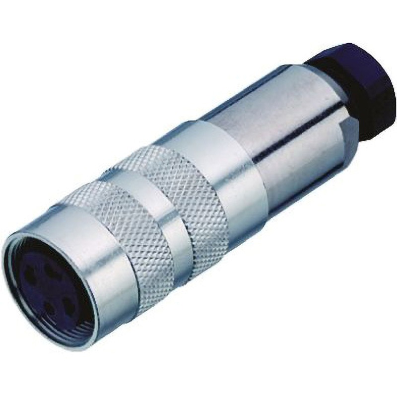 99-5114-210-05 Binder 丸形コネクタ 423シリーズ BINDER(ビンダー) IP67 コンタクト数5 ストレート ケーブルマウント 6A  1個 99-5114-210-05