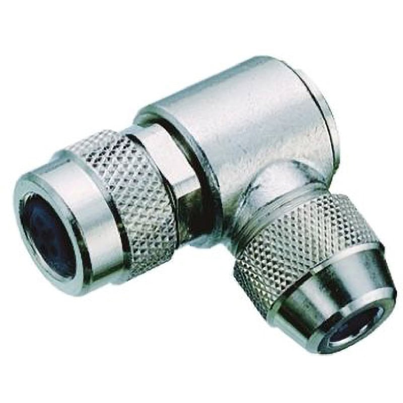 99-0410-75-04 Binder 丸形コネクタ 712シリーズ BINDER(ビンダー) はんだ 125V IP67 コンタクト数4 ライトアングル ケーブルマウント 3A  1個 99-0410-75-04