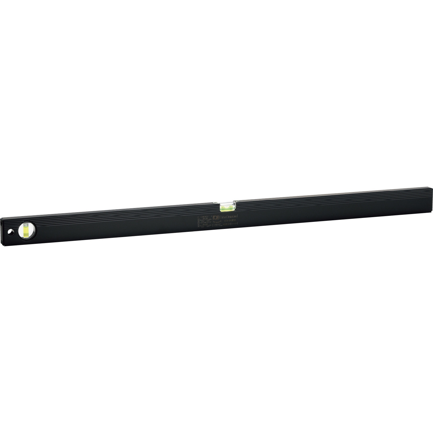 ED-90MB 磁石付ベーシックレベル・ブラック 1個 エビス(水平器) 【通販モノタロウ】