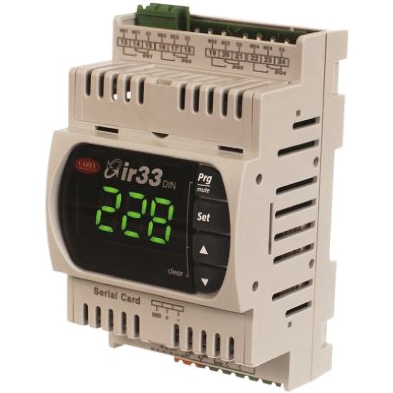 DN33V7LR20 Carel 温度調節器 (PID制御) リレー CAREL DN33シリーズ  1個