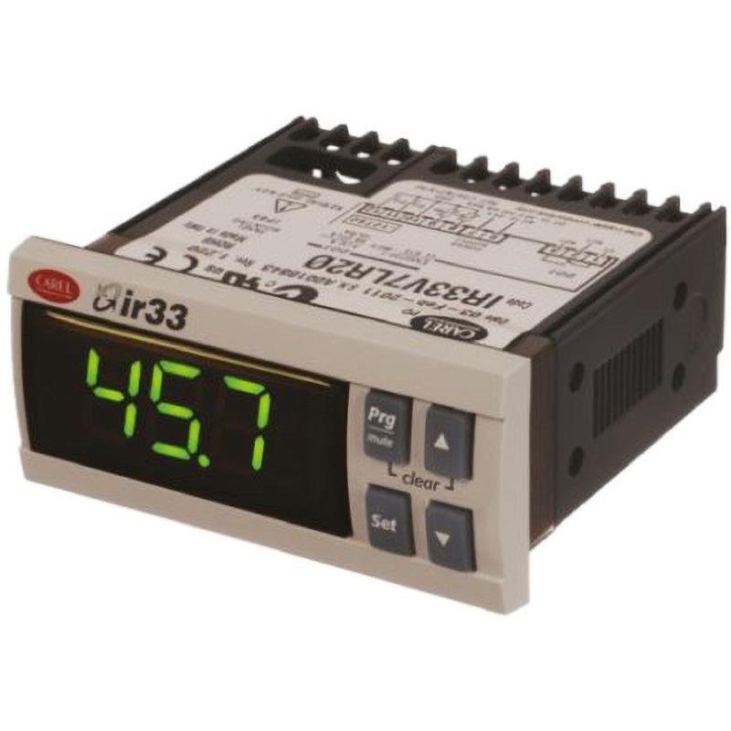 IR33Z9HR20 Carel 温度調節器 (PID制御) リレー CAREL IR33シリーズ 電源電圧(V):24ac/dc，115→230ac，12→24ac/dc IP65 シングルライン  1個