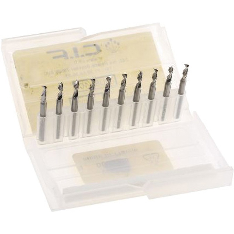 DU85.10 CIF ドリルビット CIF カーバイド製 直径2.5mm 1箱(10個)