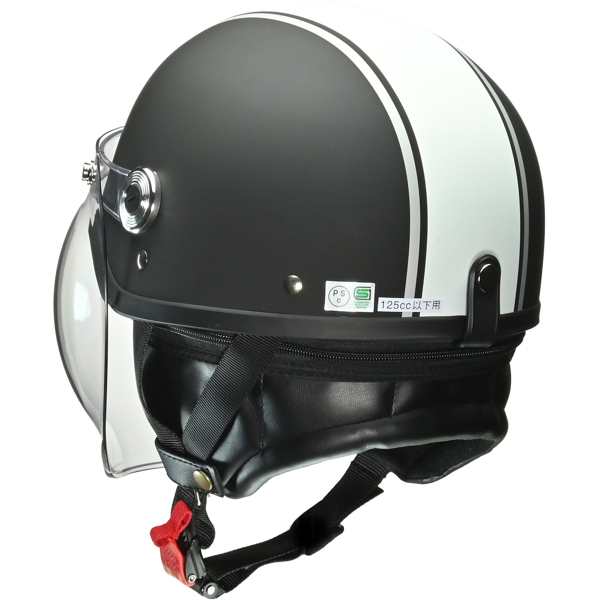 CR-760 バブルシールド付 ハーフヘルメット LEAD(リード工業