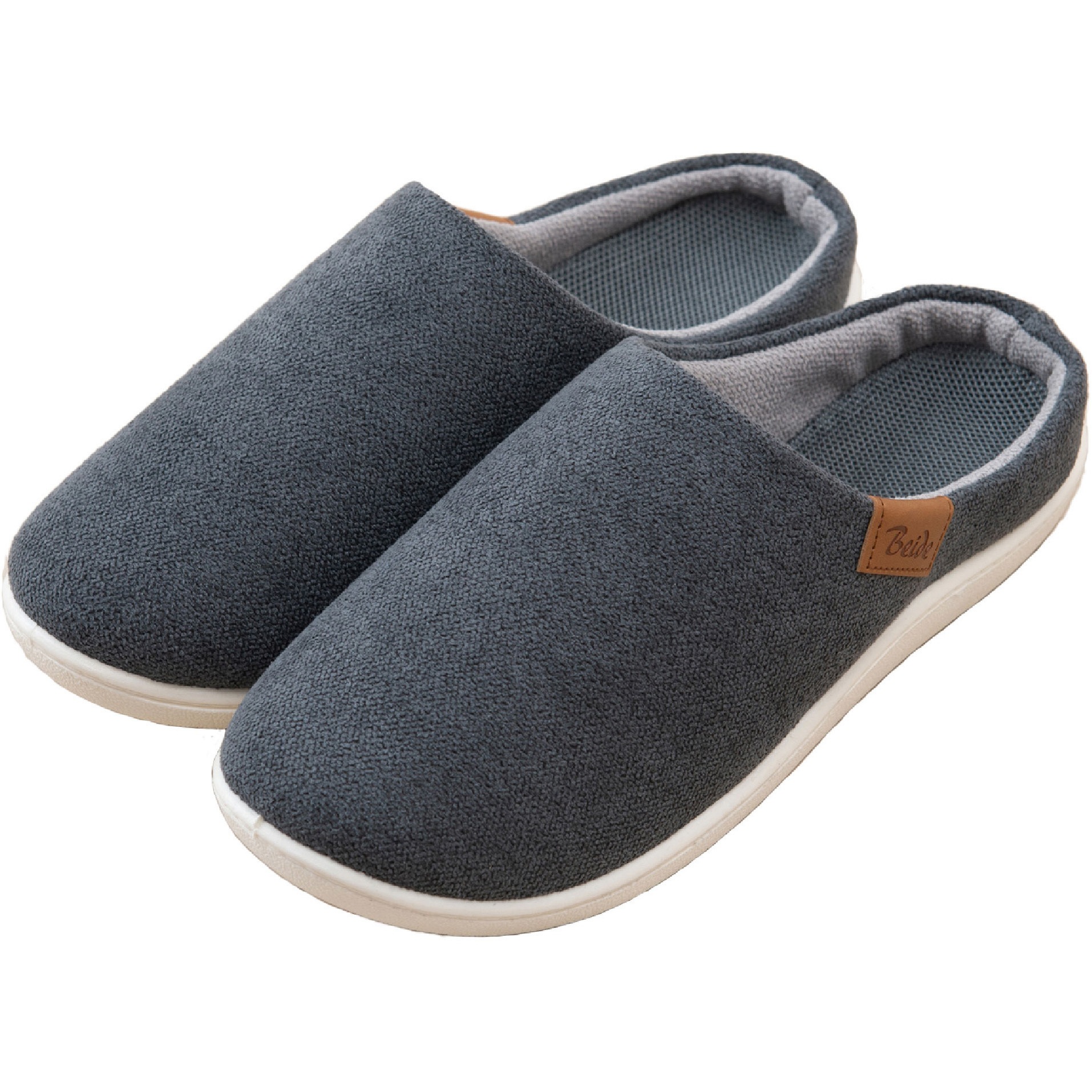 28605 Beide3(バイデスリー) 室内・屋内兼用 スリッパ Beide グレー色