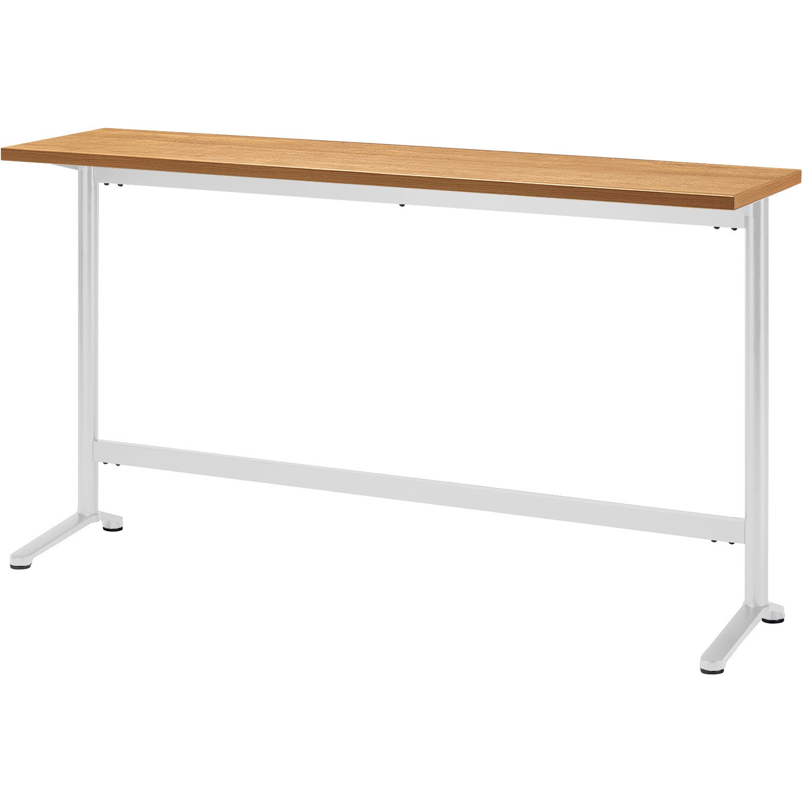 HD-H1845KH-TB ハイカウンターテーブル ニシキ工業 組立式タイプ ティンバー色 高さ1000mm幅1800mm奥行450mm  HD-H1845KH-TB