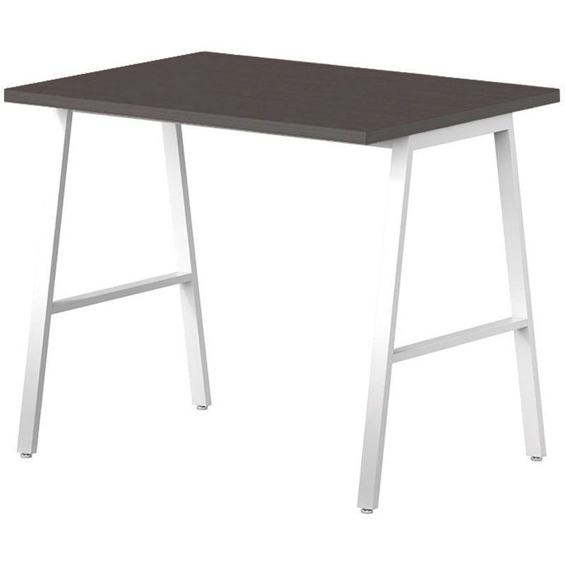 BSY-H1275H-DW ハイテーブル ニシキ工業 組立式 ダークウッド色 高さ1000mm幅1200mm奥行750mm  BSY-H1275H-DW