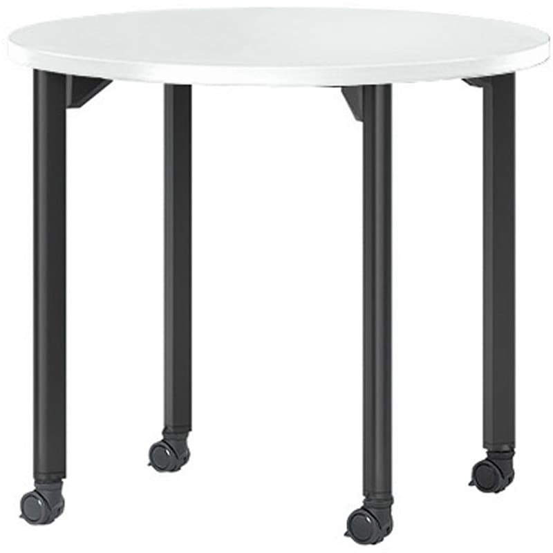 MDL-B900RC-OW ミーティングテーブル ニシキ工業 オフホワイト色 組立式 高さ720mm幅900mm奥行900mm  MDL-B900RC-OW