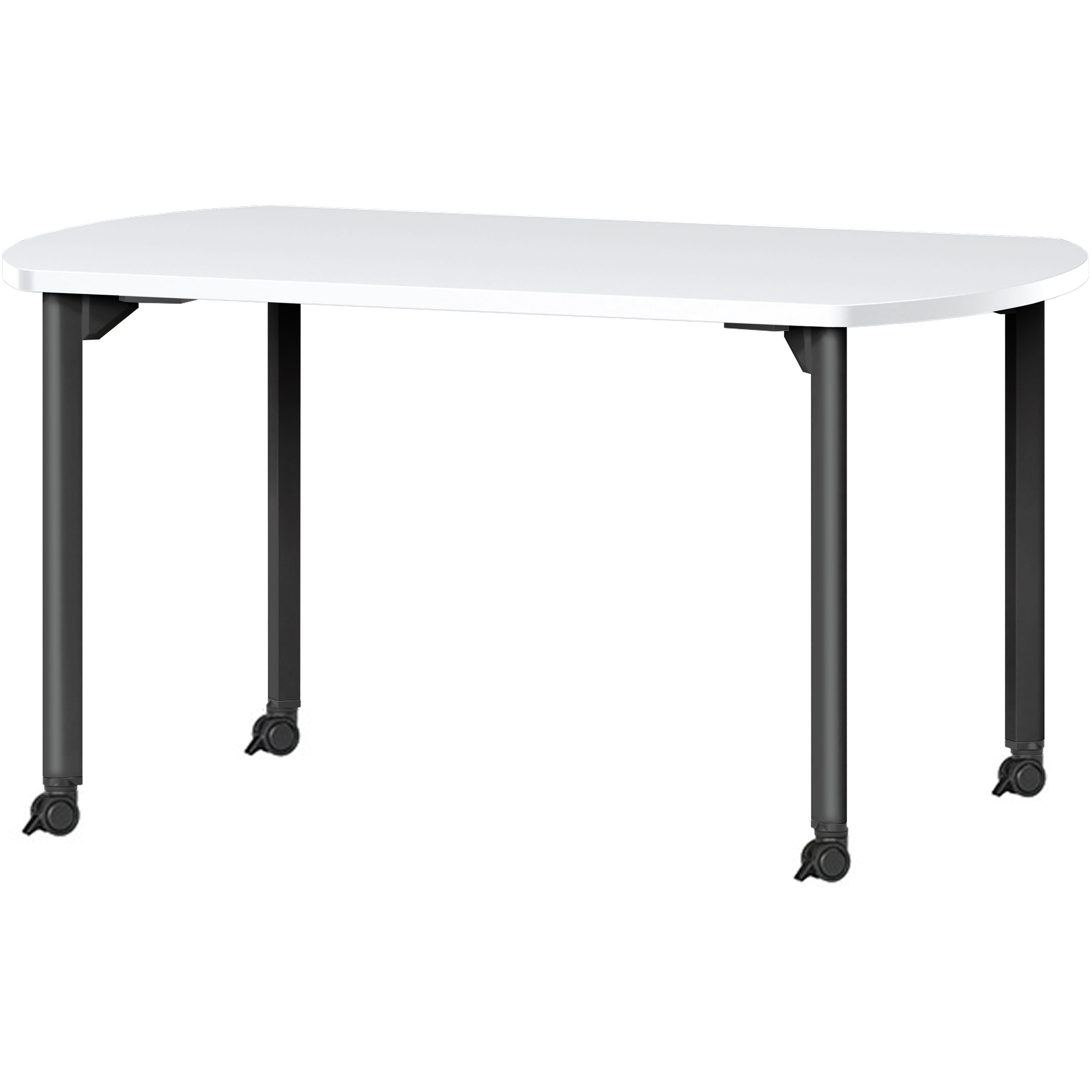 MDL-B1575BC-OW ミーティングテーブル ニシキ工業 オフホワイト色 組立式 高さ720mm幅1500mm奥行750mm  MDL-B1575BC-OW