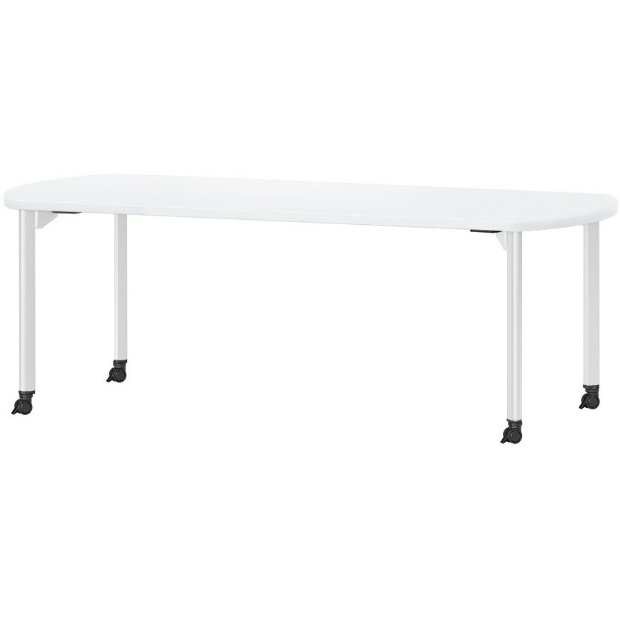 MDL-H1875BC-OW ミーティングテーブル ニシキ工業 オフホワイト色 組立式 高さ720mm幅1800mm奥行750mm  MDL-H1875BC-OW