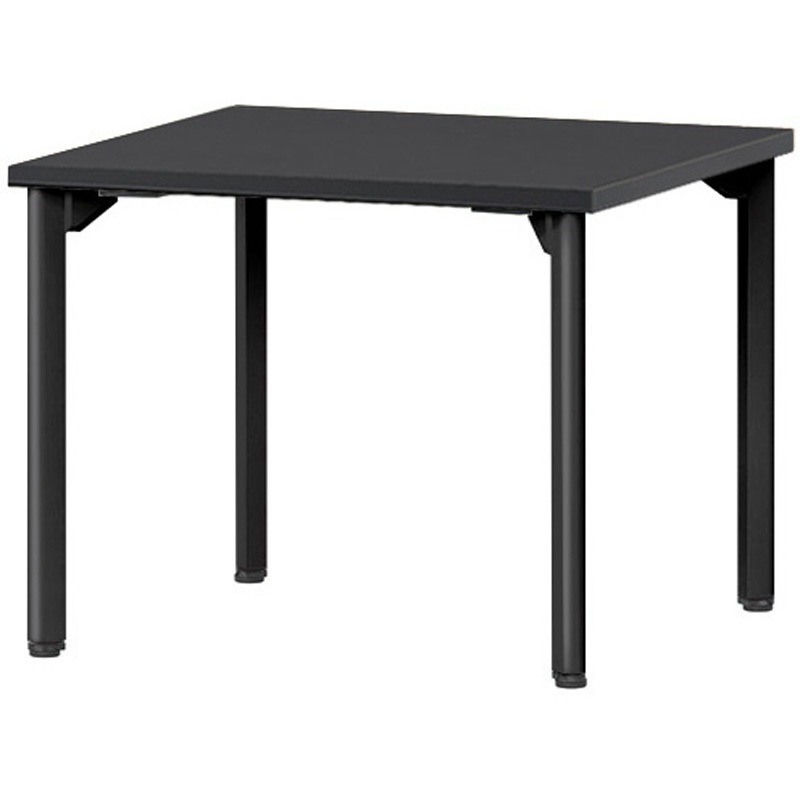 MDL-B7575K-MG ミーティングテーブル ニシキ工業 組立式 マットグレイ色 高さ720mm幅750mm奥行750mm  MDL-B7575K-MG