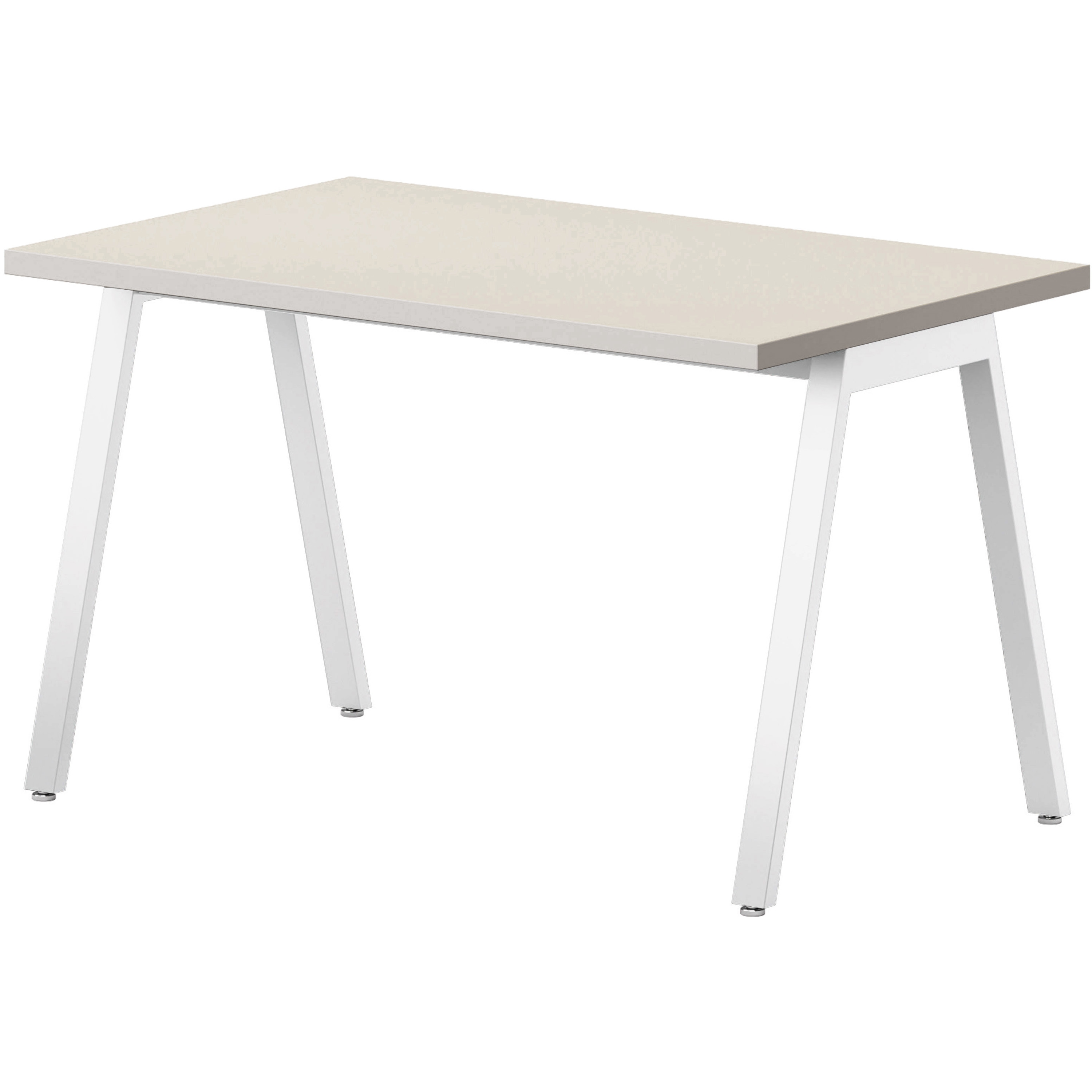 BSY-H1275-WG ミーティングテーブル ニシキ工業 組立式 ホワイトグレイン色 高さ720mm幅1200mm奥行750mm  BSY-H1275-WG
