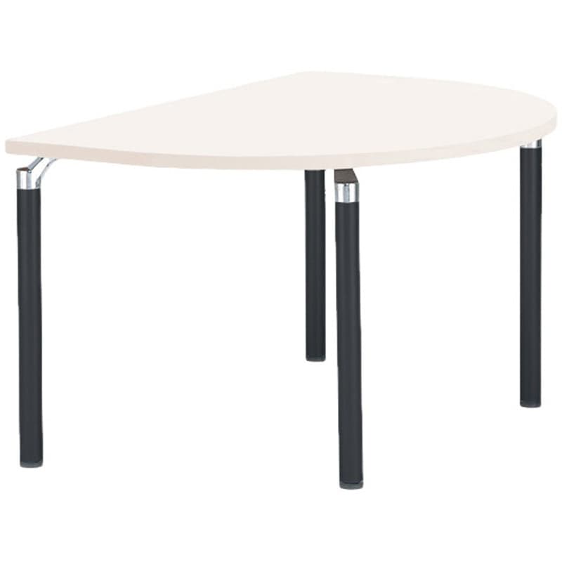 GK-B0909Q-OW ミーティングテーブル ニシキ工業 組立式 オフホワイト色 高さ700mm幅900mm奥行900mm  GK-B0909Q-OW