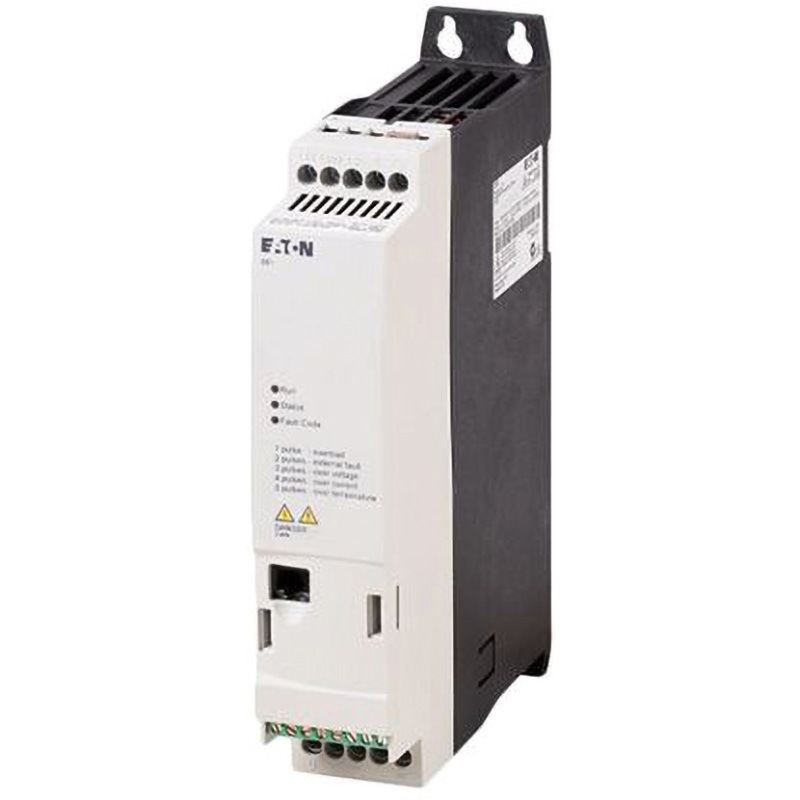 DE1-341D3FN-N20N Eaton 可変速スタータ PowerXL DE1 400V ac EATON(イートン) 許容入力0.37kW  1個 DE1-341D3FN-N20N