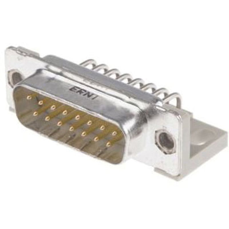 23167 D-Subコネクタ ERNI オス ERNI ライトアングル コンタクト