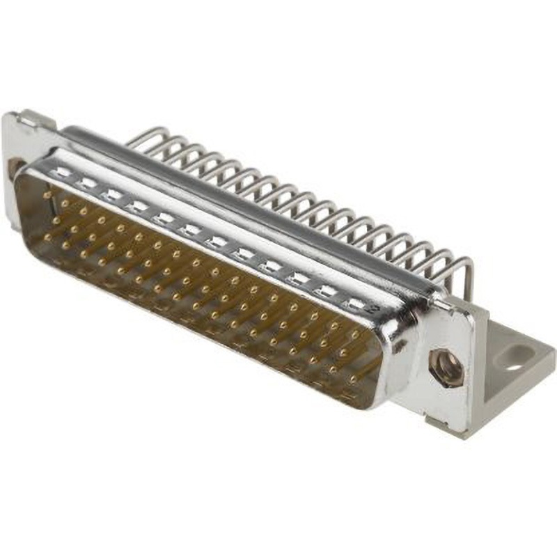 23170 D-Subコネクタ ERNI オス ERNI ライトアングル コンタクト数50 ピッチ2.84mm長さ67mm 1セット(20個)
