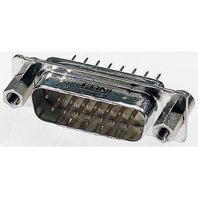 13029 D-Subコネクタ ERNI メス ERNI ストレート コンタクト数25 ピッチ2.84mm長さ53mm 1個