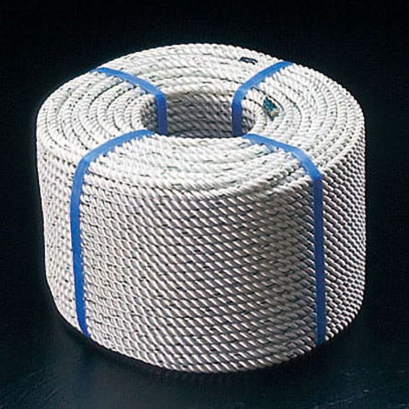 EA628TB-62 ナイロンロープ(三つ打ち) エスコ 種類3ツ打 太さ6mm 1個