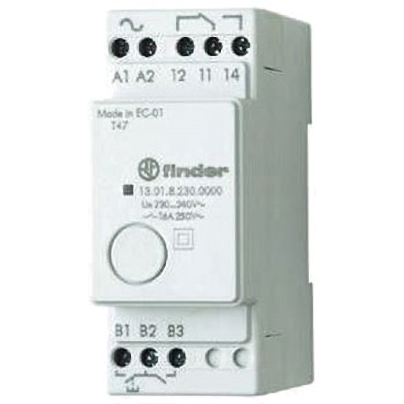 13010012000 Finder リレー DIN Rail 13 Series FINDER ねじ端子 SPDT 接点最大許容電流30(120A-5ms) 16A