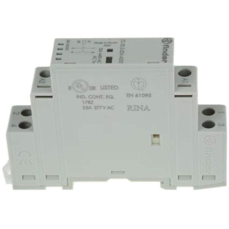 22.32.0.024.4320 Finder リレー DIN Rail 22 Series FINDER NO AC/DC24V 25A