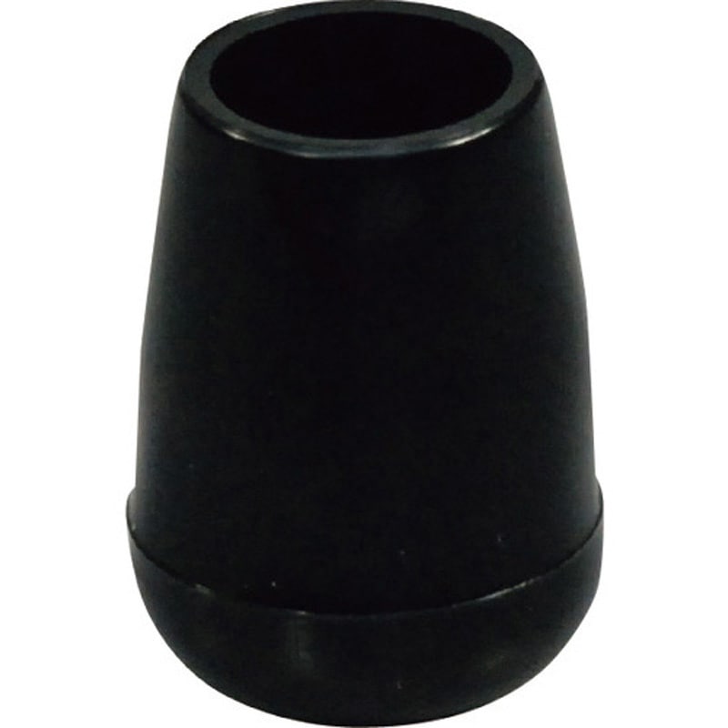 B-BE-8-122 イス脚キャップバラパイプ用 光 黒色