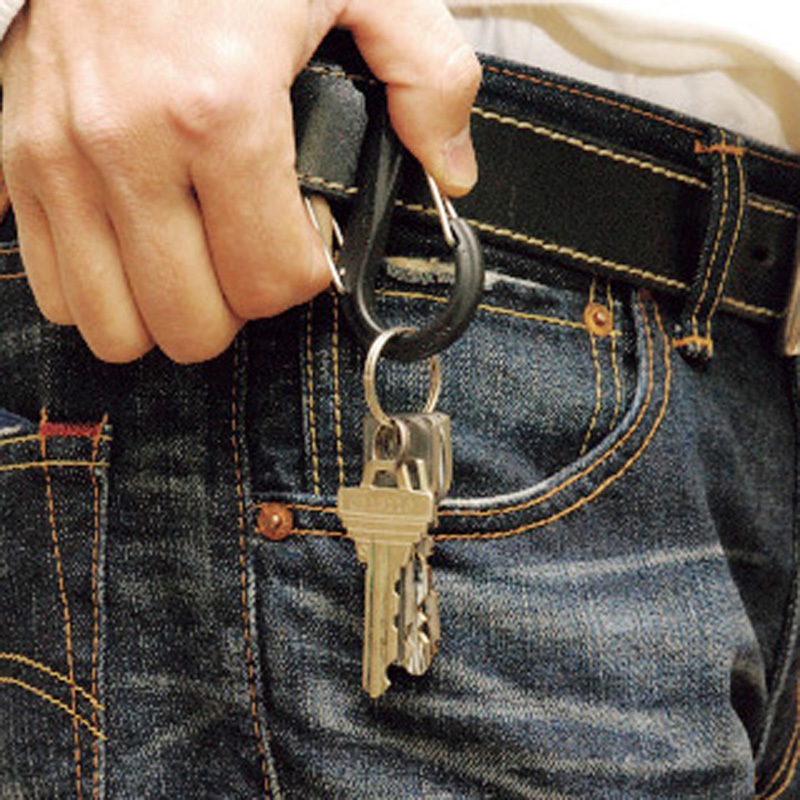 B-KRSA146-5 S型カラビナ 特大 光 1箱(5個) B-KRSA146-5 - 【通販