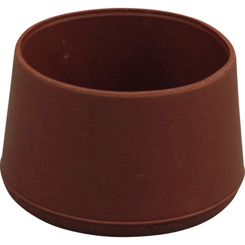 B-BE-0-483 イス脚キャップバラ 光 茶色  1箱(50個) B-BE-0-483