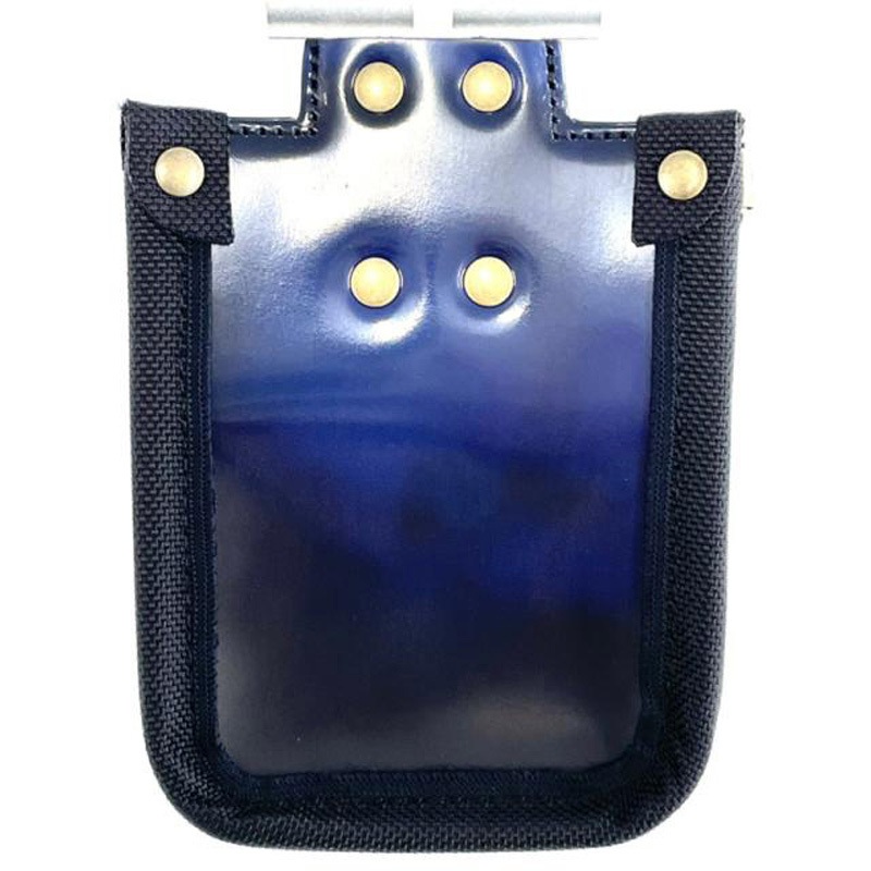 ADV-201TG-BL アドバンガラス革VA小物腰袋(アルミ背板補強) ニックス