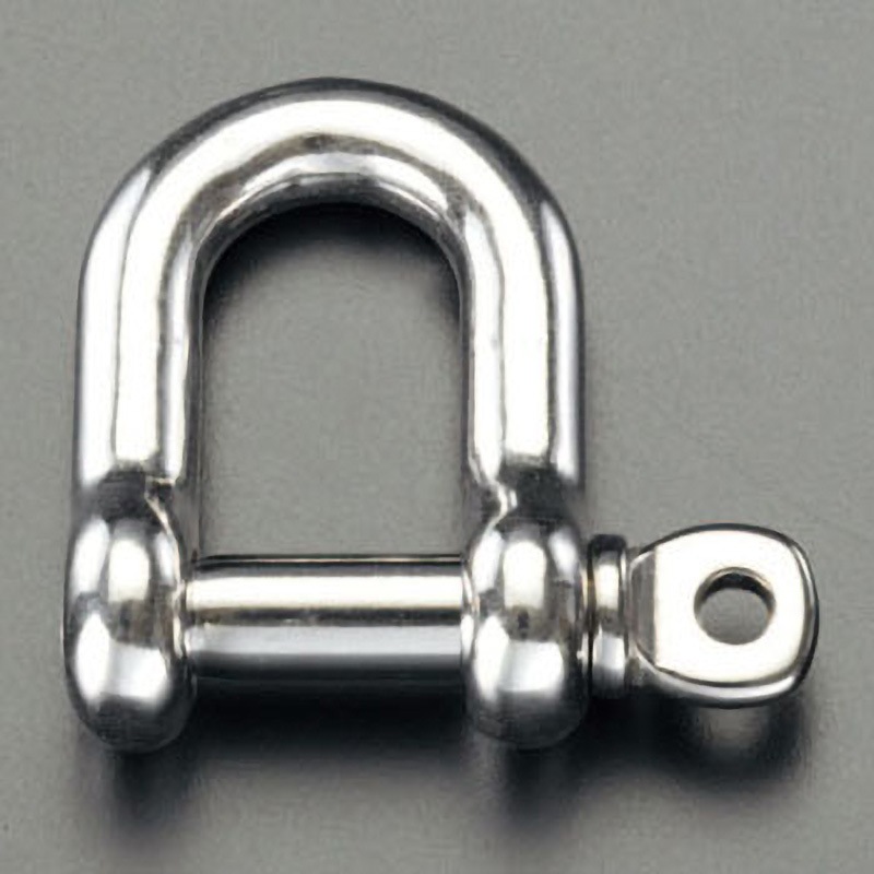 EA638F-25 2700kg D型シャックル(ステンレス製) 1個 エスコ 【通販モノタロウ】