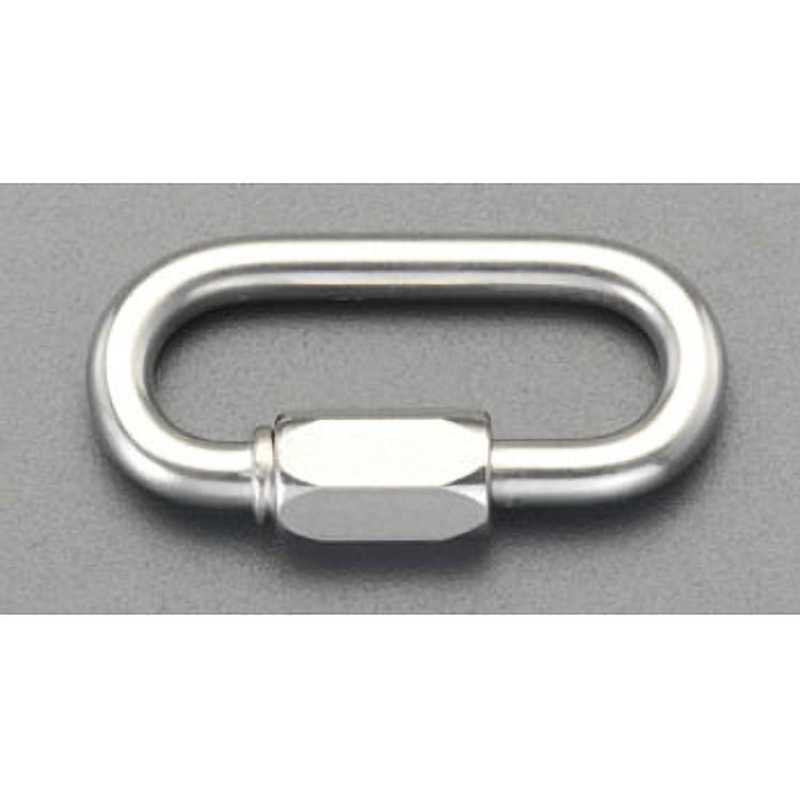 EA638HA-12 93.0x26.5x14.0mm クイックリング(ステンレス製) エスコ 荷重3500kg 口の開き17mm  EA638HA-12