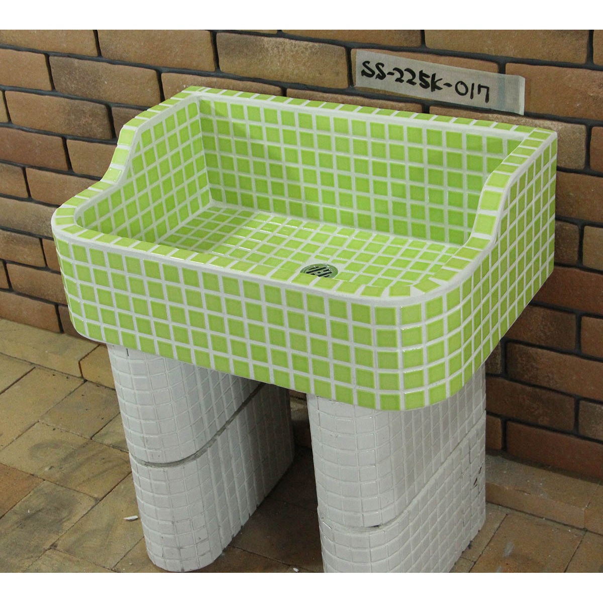 nagasi-ss-225k-017 昭和レトロ流し台SSサイズレギュラーカラー 1セット 玉川窯業 【通販モノタロウ】