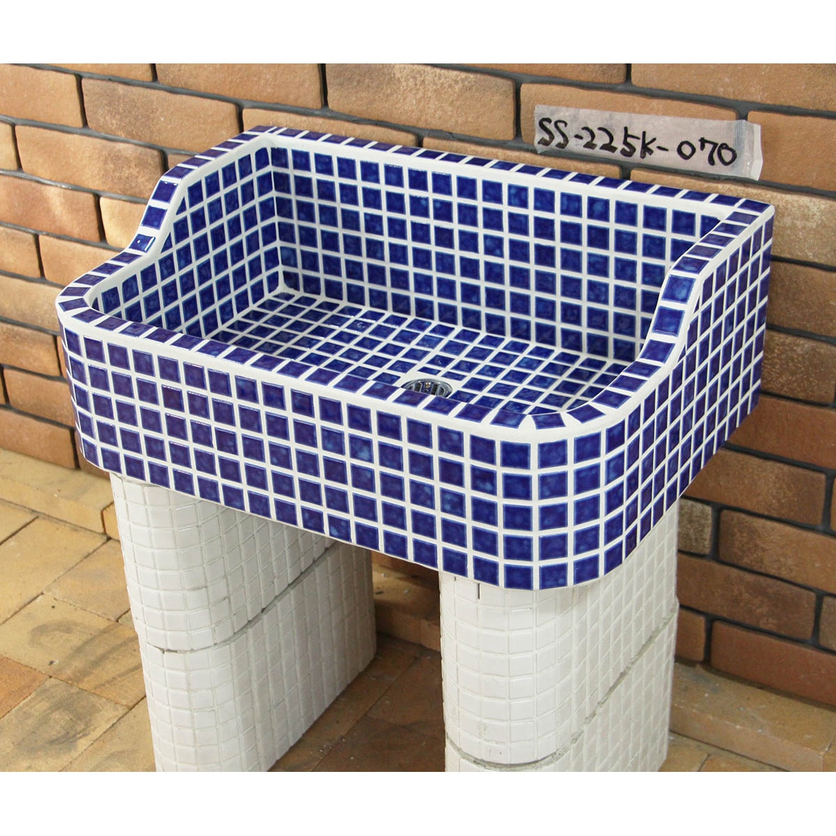 nagasi-ss-225k-070 昭和レトロ流し台SSサイズ窯変 1セット 玉川窯業 【通販モノタロウ】