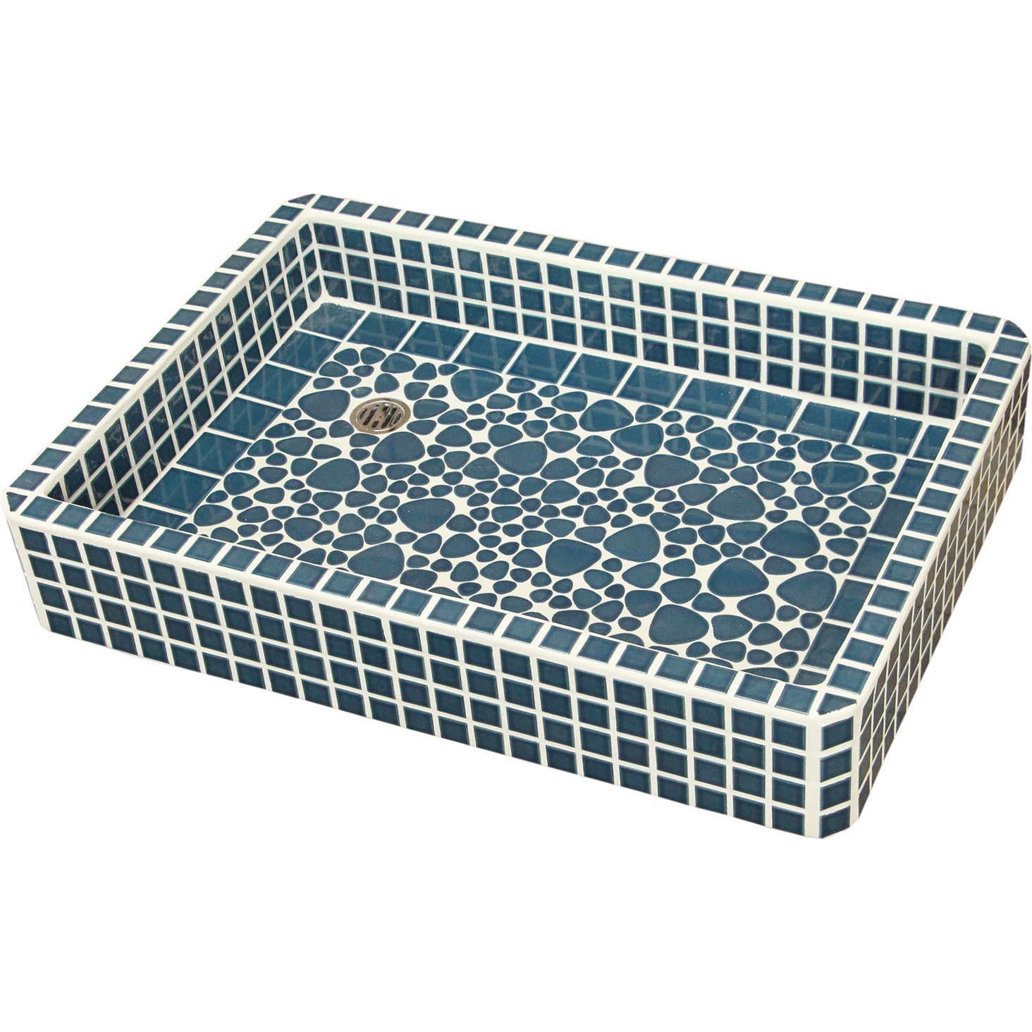 nagasi-senmendai-m-etm-057tm ガーデンパンMサイズETM床部玉石使用 1セット 玉川窯業 【通販モノタロウ】