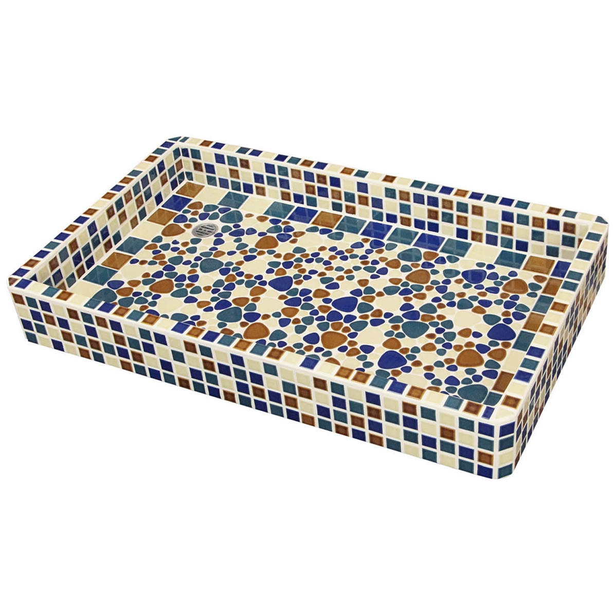 nagasi-senmendai-l-etm-208tm ガーデンパンLサイズETM床部玉石使用 1セット 玉川窯業 【通販モノタロウ】