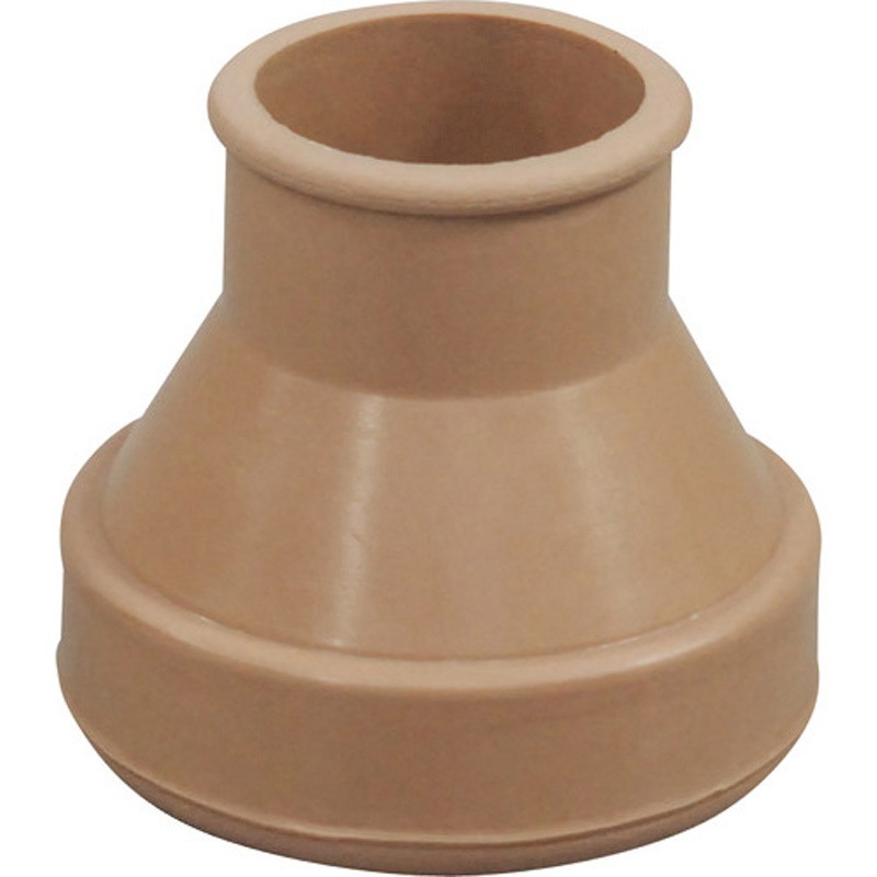 B-F0-2302 フリーサイズゴム脚キャップバラ 光 ベージュ色  1箱(100個) B-F0-2302