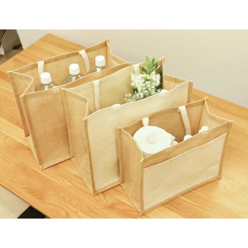 YZ224 天然素材ジュートバッグ エクスプラス 1個 YZ224 - 【通販