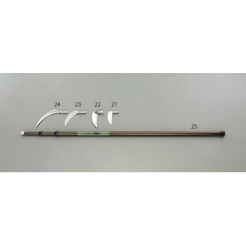 EA650BB-25 1145-3000mm 伸縮式除草鎌柄(アルミ製) 1個 エスコ 【通販モノタロウ】